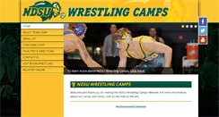 Desktop Screenshot of ndsuwrestlingcamps.com